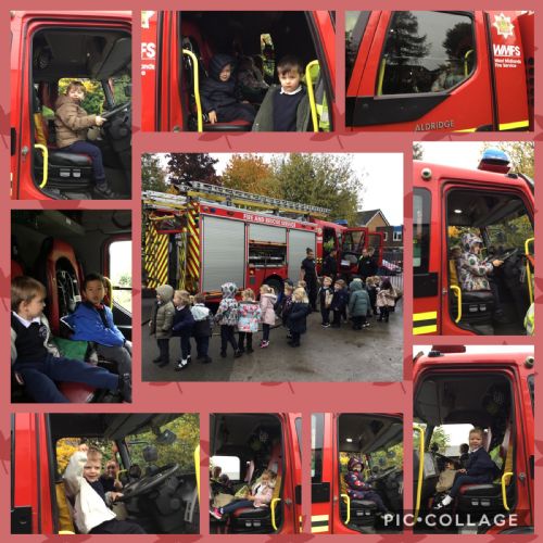 Firefighter Visit in EYFS